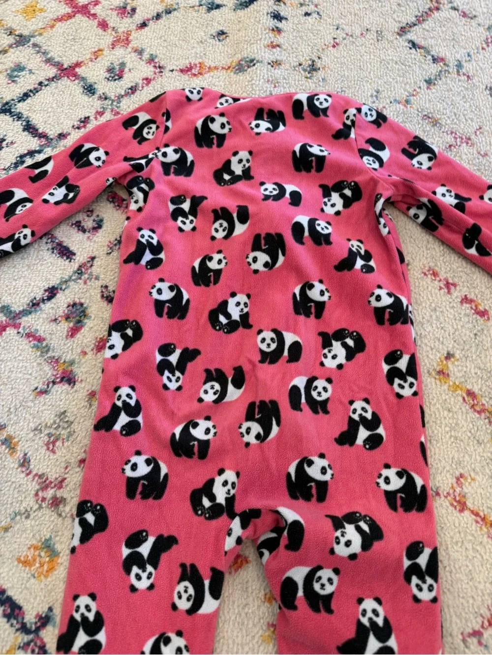 Size 6 Carters Fleece Footed Pajamas
